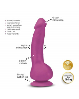 Vibrador Greal Mini Fuchsia