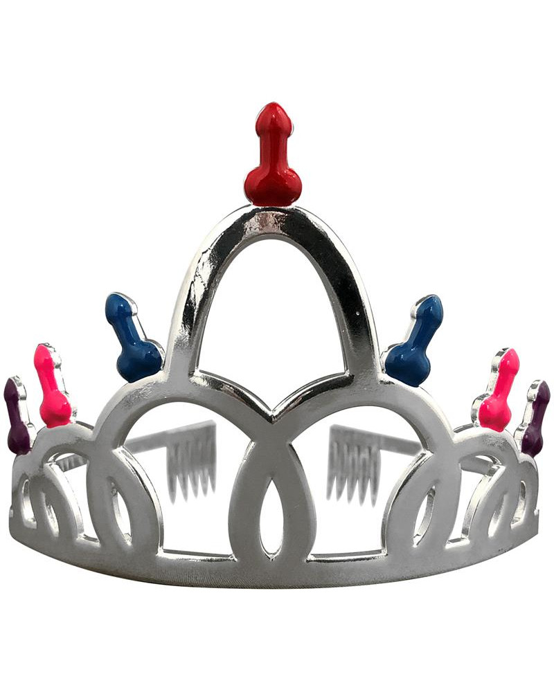 Tiara con Adornos en forma de Pene