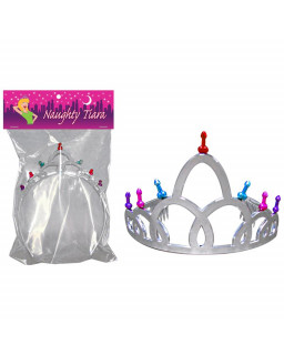 Tiara con Adornos en forma de Pene