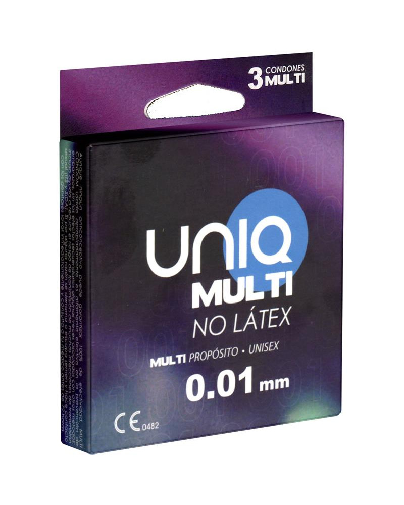 Multisex Preservativos Varios Usos 3 unidades