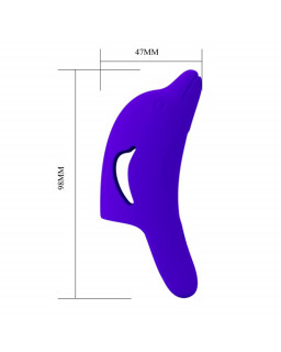 Delphini Estimulador de Dedo con Vibracion