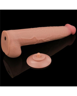 Dildo Dual Layer Piel Retractil 135