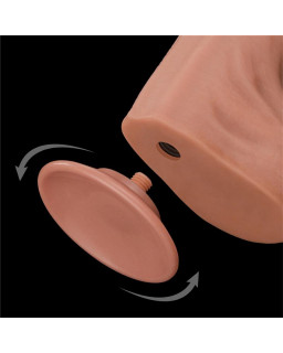 Dildo Dual Layer Piel Retractil 14