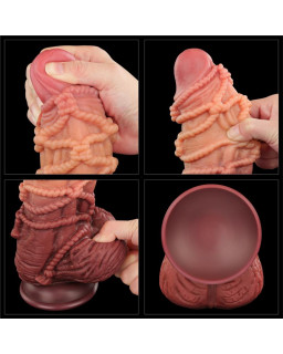 Dildo Dual Layer Tamano King Nature 95