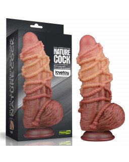 Dildo Dual Layer Tamano King Nature 95