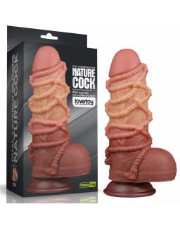 Dildo Dual Layer Tamano King Nature 95