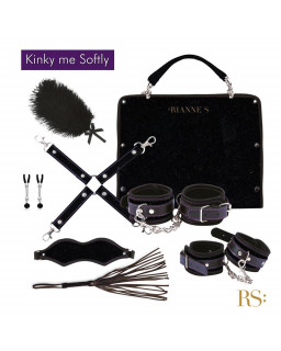 Set BDSM Soiree Kinky Me Softly Negro