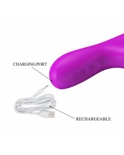 Reese Vibrador con Bolas Internas y Thrusting USB