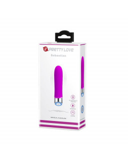 Vibrador Sebastian Silicona Purpura