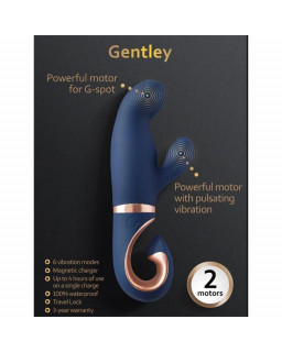 Gentley Vibrador Punto G Caribbean Blue