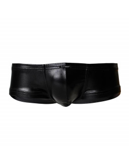 C4M10 Boxers Tipo Shorts Leatherette Negro