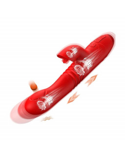 Velvet Vibrador con Thrusting y Pulsacion