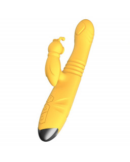 Honeybee Vibrador con Thrusting y Pulsacion