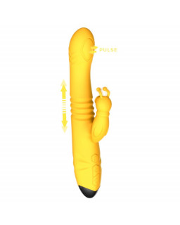 Honeybee Vibrador con Thrusting y Pulsacion