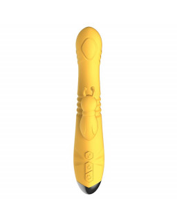 Honeybee Vibrador con Thrusting y Pulsacion