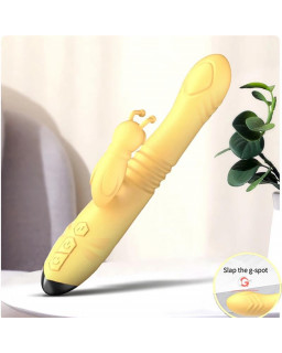 Honeybee Vibrador con Thrusting y Pulsacion