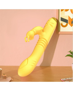 Honeybee Vibrador con Thrusting y Pulsacion