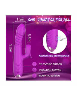 Fenyx Vibrador con Thrusting y Pulsacion