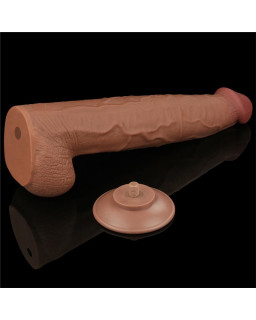 Dildo Dual Density Piel Deslizante 135