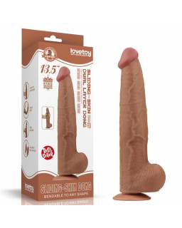 Dildo Dual Density Piel Deslizante 135