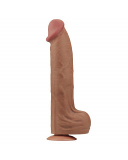 Dildo Dual Density Piel Deslizante 14