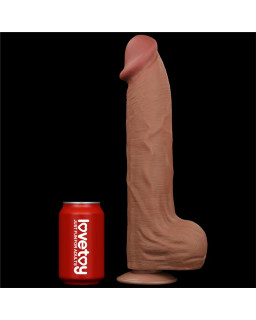 Dildo Dual Density Piel Deslizante 14