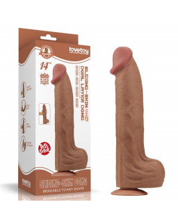 Dildo Dual Density Piel Deslizante 14