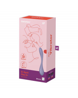 G Spot Flex 5 Multi Vibrador con Satisfyer Connect APP Lilac