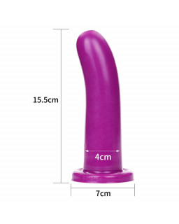 Estimulador Holy Dong 6 Silicona Liquida Purpura