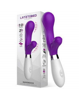 Maverdick Vibrador Silicona Purpura