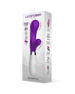 Maverdick Vibrador Silicona Purpura