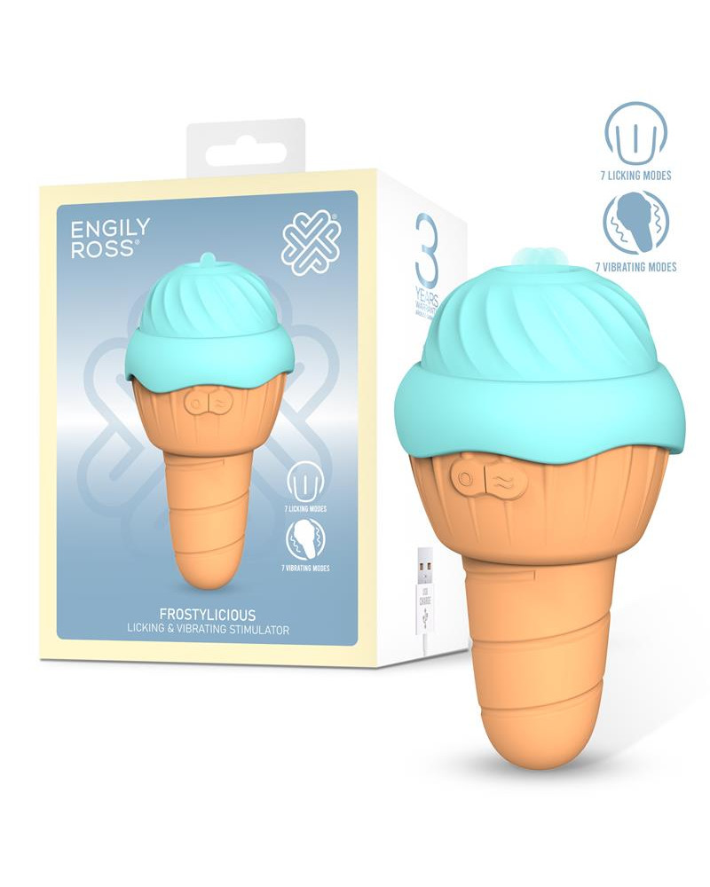 Frostylicious Estimulador con Lengua Estimuladora y Vibracion