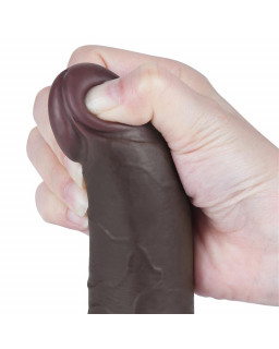 Dildo Dual Layer Piel Deslizante 75