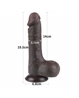 Dildo Dual Layer Piel Deslizante 75