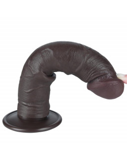 Dildo Dual Layer Piel Delizante 8