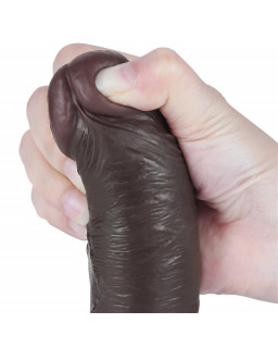 Dildo Dual Layer Piel Delizante 8