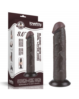 Dildo Dual Layer Piel Delizante 8