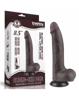 Dildo Dual Layer Piel Deslizante 85