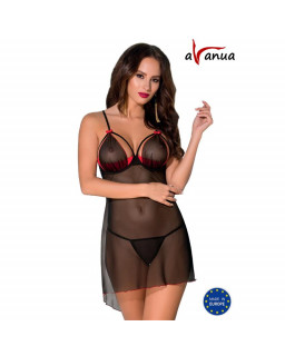 CYRA Chemise Rojo Negro