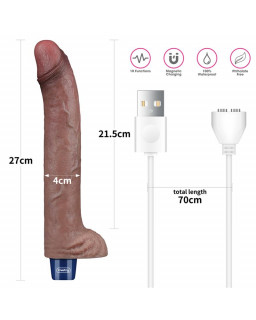 Vibrador Realista 11 USB