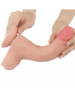 Dildo Dual Layer Piel Deslizante 85