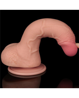 Dildo Dual Layer Piel Deslizante 75