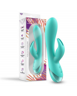 Vibrador Pertes USB Celeste