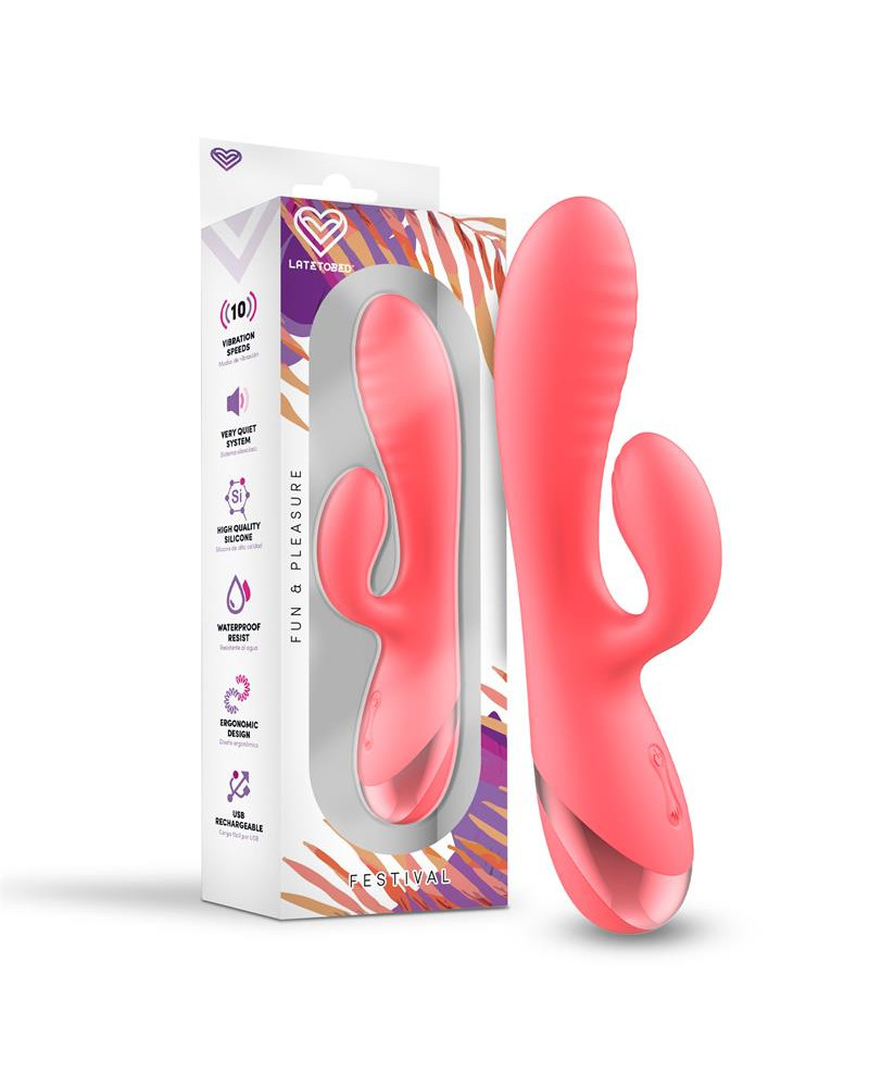 Vibrador Almor USB Rosa