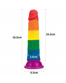 Dildo Prider 7 Silicona Liquida