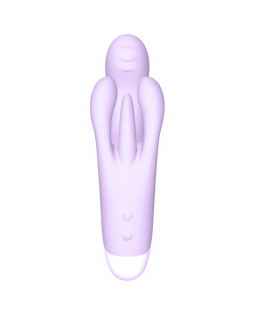 Brightlilac Vibrador Triple Motor Ergonomico USB Silicona