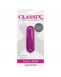 Classix Bala Vibradora de Bolsillo Rosa