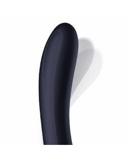 Darkspace Vibrador con Lenguas Rotadora y Movimiento Finger Azul