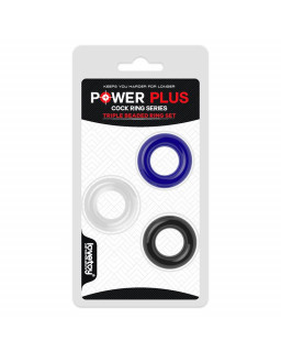 Pack de 3 Anillos para el Pene Power Plus