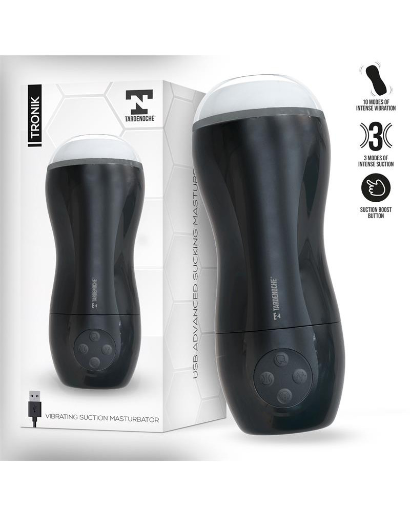 Tronik Masturbador con Succion y Vibracion USB